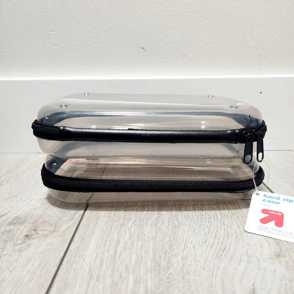 Target Up & Up Gray Hard Sided Zipper Case